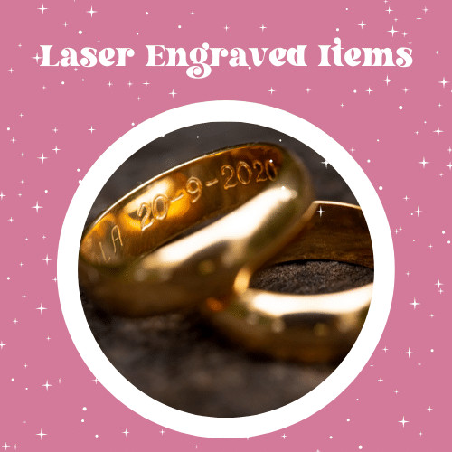 laser engraved rings